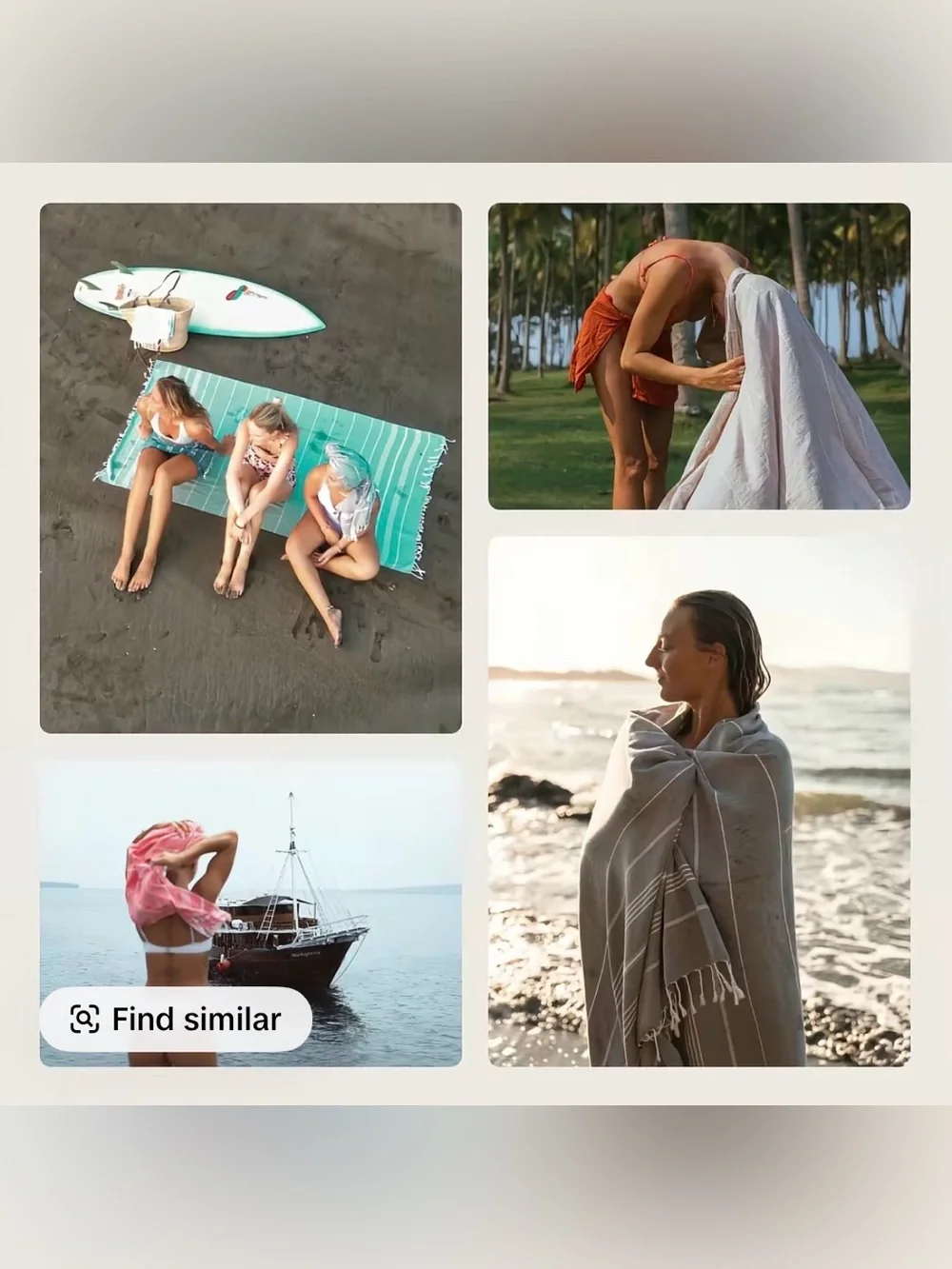 Fringeless Turkish Beach Towel (38